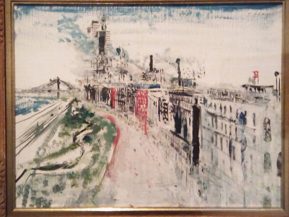 Riverside Drive, Wilhelm Thöny, Austrian Artist. Graz 1888- 1949