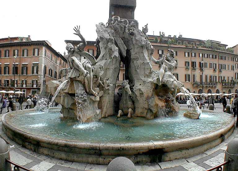 Fontana dei Quattro Fiumi (Fountain of the Four Rivers)
