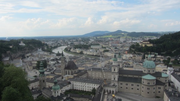 Salzburg from the fortress