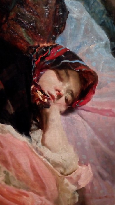 Trata de Blancas, detail, Sorolla