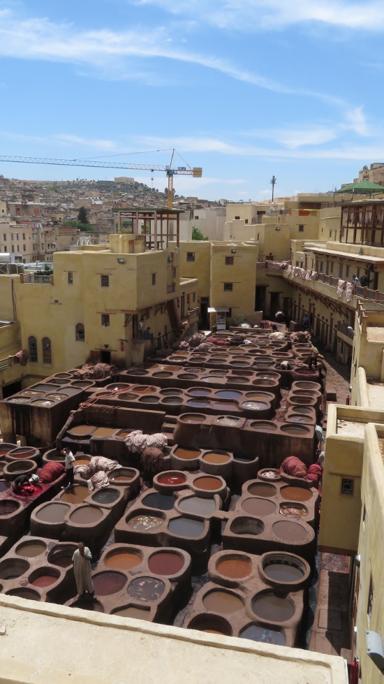 Processing skins in Fes
