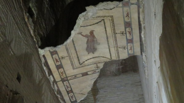 Artist's rendition of portion of Domus Aurea complex