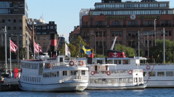 Stockholm harbor area