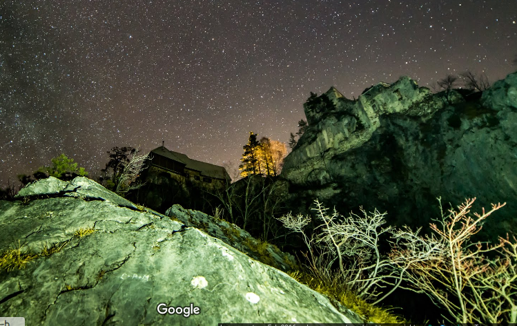 Klamm-Schottwien at night (photo from google maps)