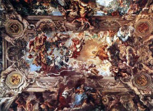 Pietro da Cortona Triumph of Divine Providence.