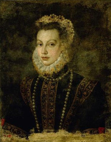 Sofonisba Anguissola – Portrait of Queen Elisabeth of Spain, 1599