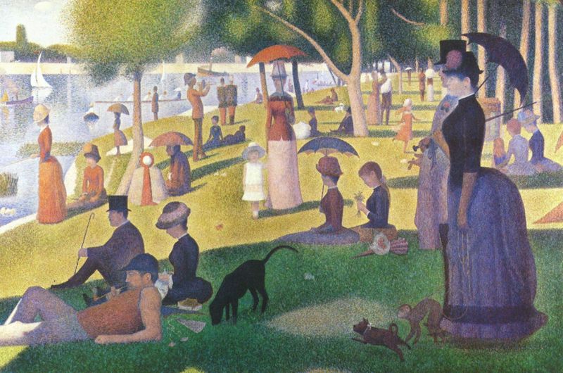 Sunday Afternoon on the Island of La Grande Jatte, Seurat