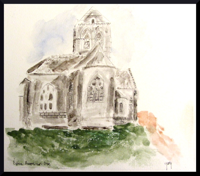 Church at Avers sur Oise