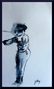 Flautist Palau de la Musica