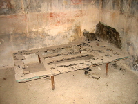 Herculaneum - bed