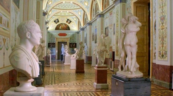 Sculptures in the Winter Palace
