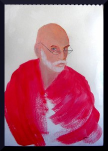 Self Portrait of My Own Self With Shaved Head
