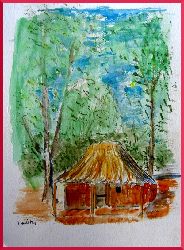 Travis' Hut in Zambia (sold)
