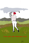 Trump Golfs While Washington Burns