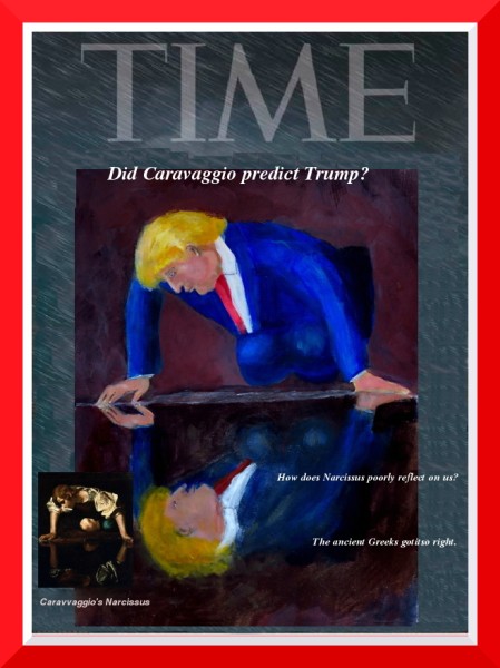 Trumpcissus (Trump on Time Cover)
