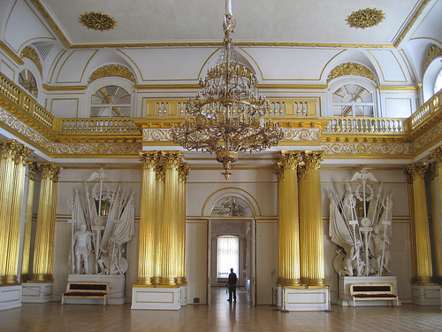 White and gold room, Hermitage