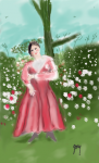 Woman in Meadow