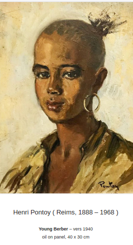 Portrait of Guard in Tangier Palace